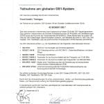 Certificado GS1 do Proof GmbH