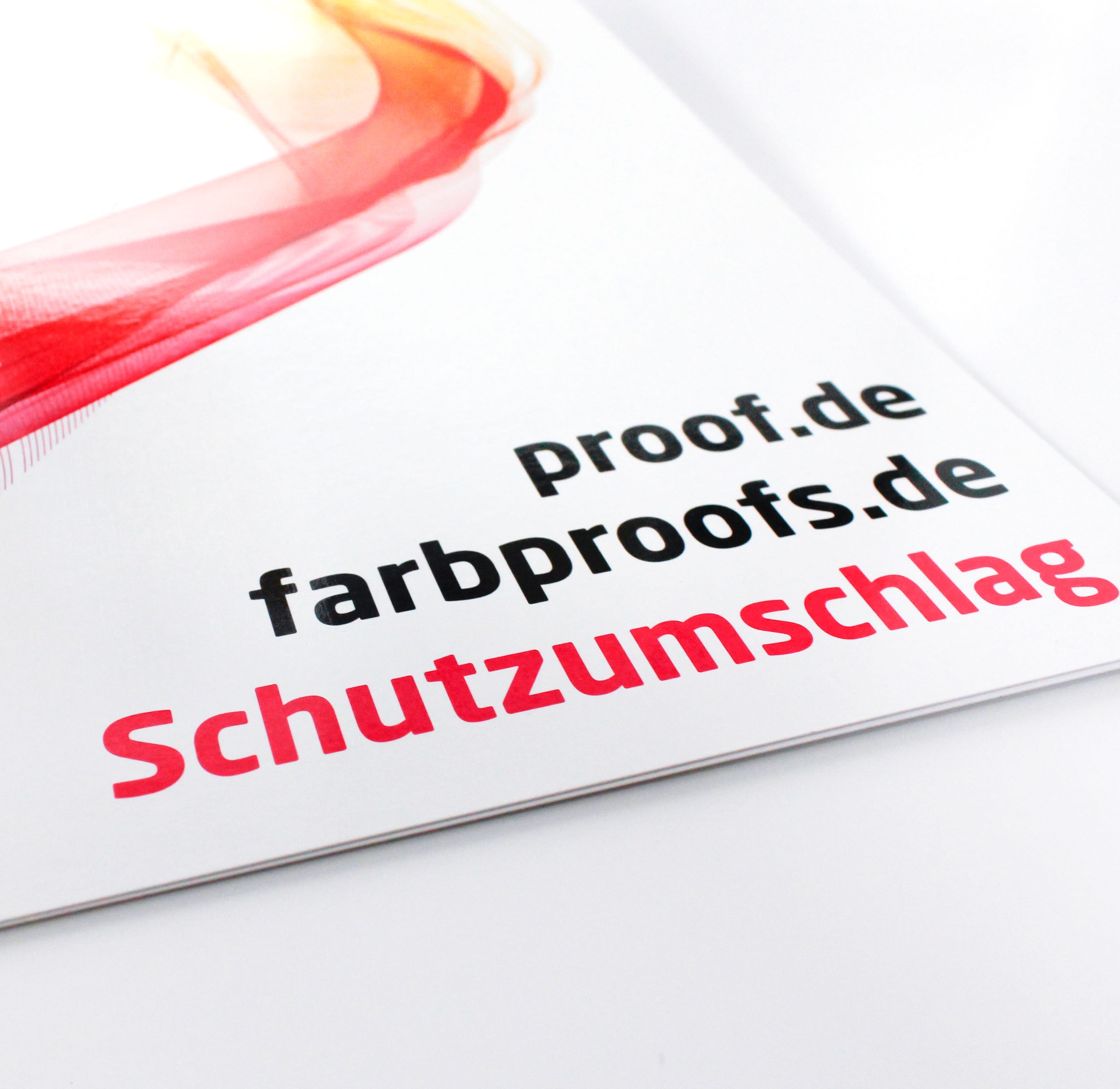 proof.de Schutzumschlag für Proofs/Digitalproofs