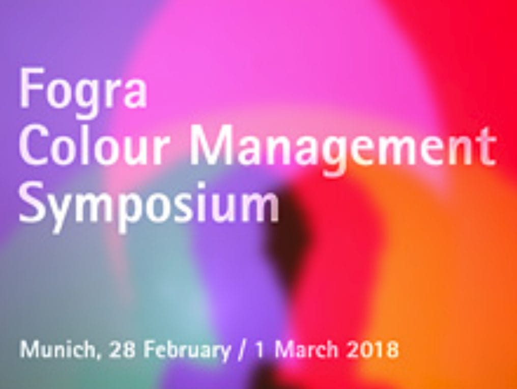 Fogra Kleurmanagement Symposium 2018