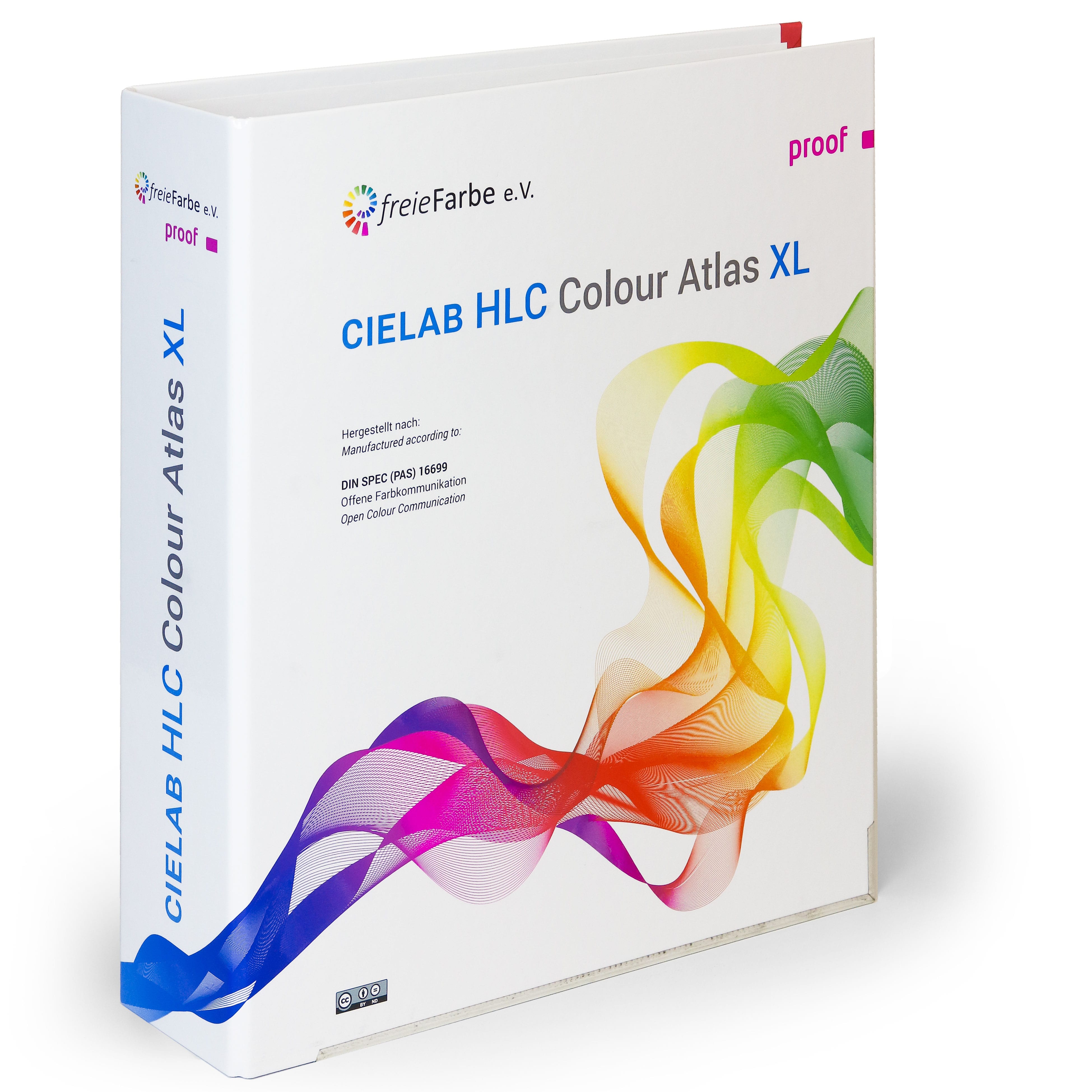 HLC Colour Atlas XL, jonka ovat laatineet freieFarbe ja Proof GmbH