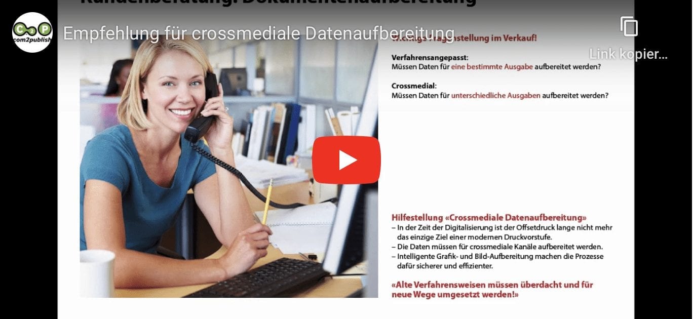 Video Crossmediale Datenaufbereitung mit dem HLC Farbatlas