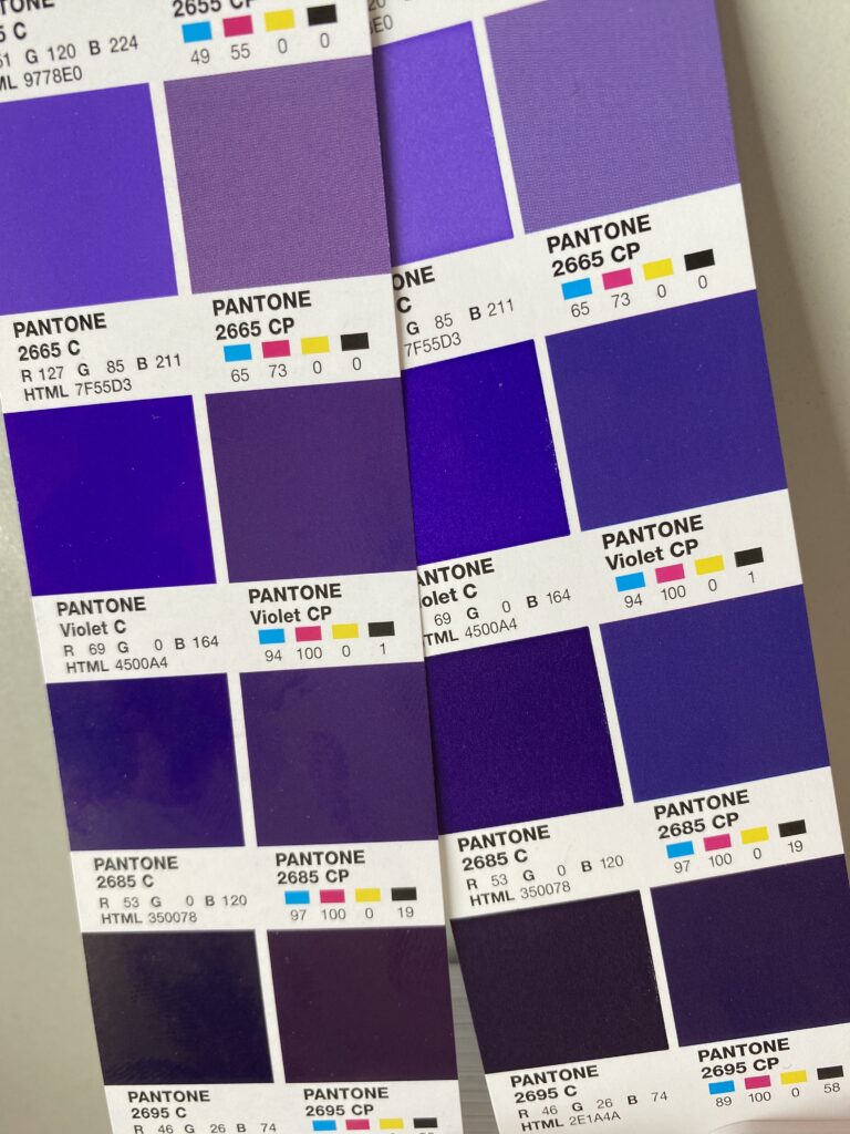 PANTONE Color Bridge Coated Σύγκριση χρωματικών ανεμιστήρων 2023 και 2022 Εικόνα 2