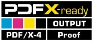 PDF X-ready Zertifikat für den Proofdruck von PDF-X/4-Daten. Die Proof GmbH ist bereits seit vielen Jahren für den Proof von PDF/X-4 Daten zertifiziert